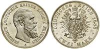 2 marki 1888 A, Berlin, pięknie zachowana moneta