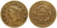 1 cent 1834, Filadelfia, typ Liberty Head, odmia
