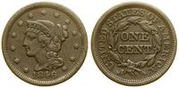 1 cent 1846, Filadelfia, typ Braided Hair, mała 