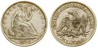 50 centów (1/2 dolara) 1858 O, Nowy Orlean, typ 