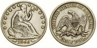 50 centów (1/2 dolara) 1855 O, Nowy Orlean, typ 