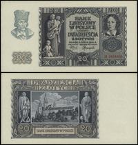 20 złotych 1.03.1940, seria H, numeracja 0404926