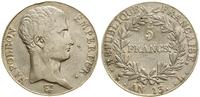 5 franków AN 13 / L (1804–1805), Bayonne, srebro