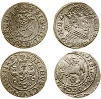 zestaw 2 monet 1593 i data nieczytelna, Ryga i W