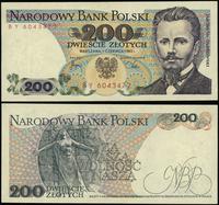 200 złotych 1.06.1982, seria BY, numeracja 60434