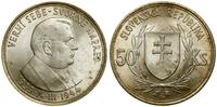 50 koron 1944 Kr, Kremnica, 5. rocznica powstani