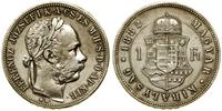 1 forint 1882 KB, Kremnica, przetarty, Huszár 21