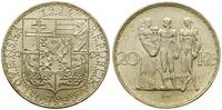 20 koron 1934, Kremnica, srebro próby 700, 11.99