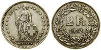 2 franki 1932 B, Berno, srebro próby 835, 9.99 g