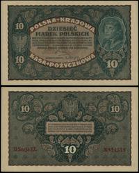 10 marek polskich 23.08.1919, seria II-EL, numer