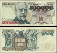 500.000 złotych 16.11.1993, seria D, numeracja 4