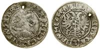 3 krajcary 1649 G - H, Wrocław, moneta przedziur