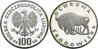 100 złotych 1977, ŻUBR, Parchimowicz 276