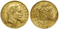 50 franków 1866 BB, Strasburg, złoto, 16.06 g, u