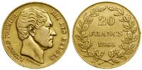 20 franków 1865, złoto, 6.42 g, Fr. 411