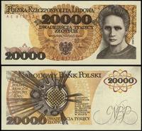 20.000 złotych 1.02.1989, seria AE, numeracja 81