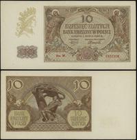 10 złotych 1.03.1940, seria M, numeracja 1531108