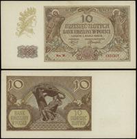 10 złotych 1.03.1940, seria M, numeracja 1531207