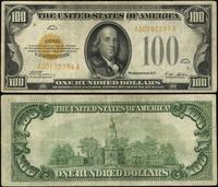 100 dolarów 1928, seria A 00690384 A, złota piec
