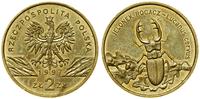 2 złote 1997, Warszawa, Jelonek Rogacz – Lucanus