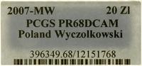 Polska, 20 złotych, 2007