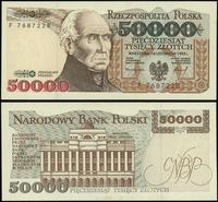 50.000 złotych 16.11.1993, seria F, numeracja 76