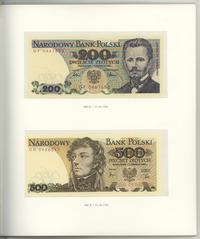 Polska, zestaw banknotów obiegowych PRL - banknoty polskie 1975–1996