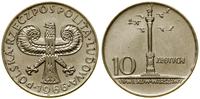 10 złotych 1966, Warszawa, Kolumna Zygmunta – ma