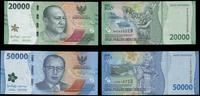 Indonezja, zestaw 5 banknotów z roku 2022