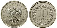 10 groszy 2006, Warszawa, rzadka odbitka monety 
