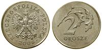 2 grosze 2006, Warszawa, rzadka odbitka monety o