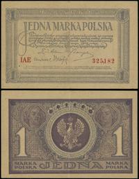 1 marka polska 17.05.1919, seria IAE, numeracja 