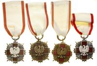 zestaw 4 x Odznaka Honorowa Polskiego Czerwonego