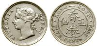 5 centów 1889, Londyn, srebro próby 800, 1.33 g,