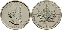 5 dolarów 2009, Ottawa, srebro próby 999, 1 uncj