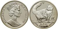 1 dolar 1991, Tadworth (Pobjoy Mint), kot uliczn