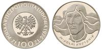 100 złotych 1974, Mikołaj Kopernik, srebro, stem