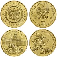 zestaw 2 x 2 złote 1999, Warszawa, Władysław IV 