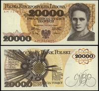 20.000 złotych 1.02.1989, seria AM, numeracja 73