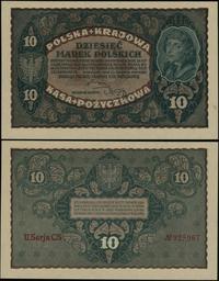 10 marek polskich 23.08.1919, seria II-CS, numer