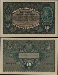 10 marek polskich 23.08.1919, seria II-CS, numer