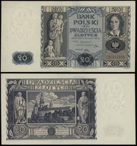 20 złotych 11.11.1936, seria CB, numeracja 12142