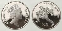 10 dolarów 1993, Olimpiada 1996 - judo, srebro "