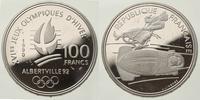 100 franków 1990, Olimpiada 1992 - bobsleje, sre