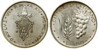 500 lirów 1976, Rzym, XIV rok pontyfikatu, srebr