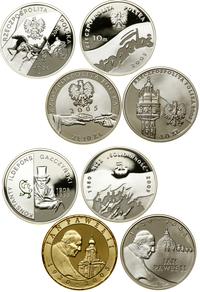 zestaw 4 monet o nominale 10 złotych 2005, Warsz