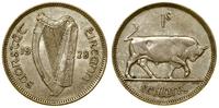 1 szyling 1928, Londyn, srebro próby 750, 5.7 g,