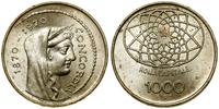 1.000 lirów 1970 R, Rzym, 100 lat Rzymu jako sto