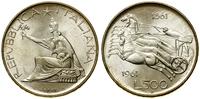 500 lirów 1961 R, Rzym, 100. rocznica zjednoczen