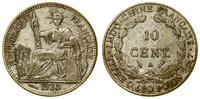 10 centymów 1923 A, Paryż, srebro próby 680, 2.7